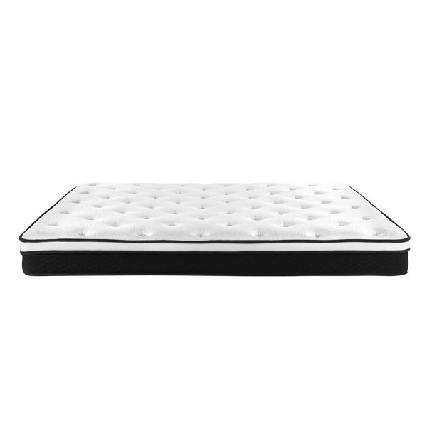 Giselle Bedding Bonita Euro Top Bonnell Spring Mattress 21cm Thick King Giselle Bedding
