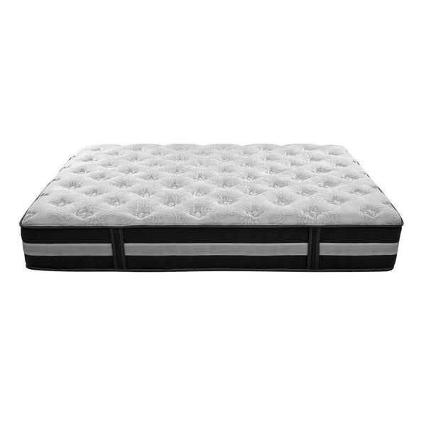 Giselle Bedding Lotus Tight Top Pocket Spring Mattress 30cm Thick Double Giselle Bedding