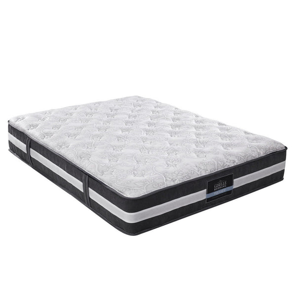 Giselle Bedding Lotus Tight Top Pocket Spring Mattress 30cm Thick King Giselle Bedding