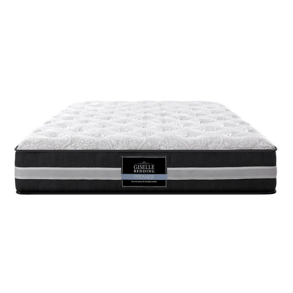 Giselle Bedding Lotus Tight Top Pocket Spring Mattress 30cm Thick King Giselle Bedding