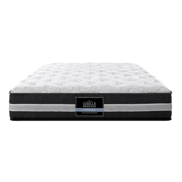 Giselle Bedding Lotus Tight Top Pocket Spring Mattress 30cm Thick King Giselle Bedding