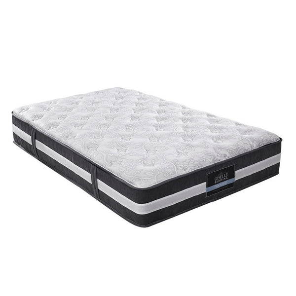 Giselle King Single Mattress Bed Size 7 Zone Pocket Spring Medium Firm Foam 30cm Giselle Bedding