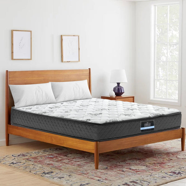 Giselle Bedding Rocco Bonnell Spring Mattress 24cm Thick Double Giselle Bedding