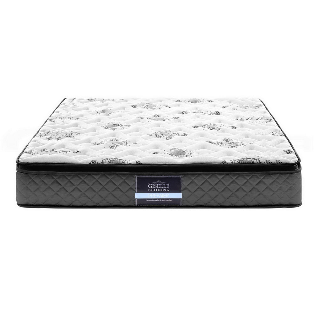 Giselle Bedding Rocco Bonnell Spring Mattress 24cm Thick King Giselle Bedding