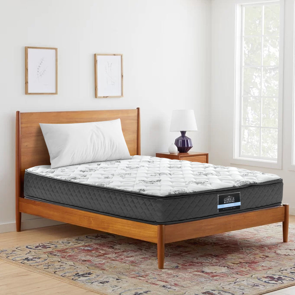 Giselle Bedding Rocco Bonnell Spring Mattress 24cm Thick King Single Giselle Bedding