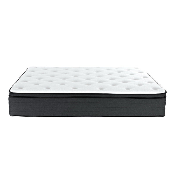 Giselle Bedding KING Mattress Bed 7 Zone Euro Top Pocket Spring Firm Foam Giselle Bedding