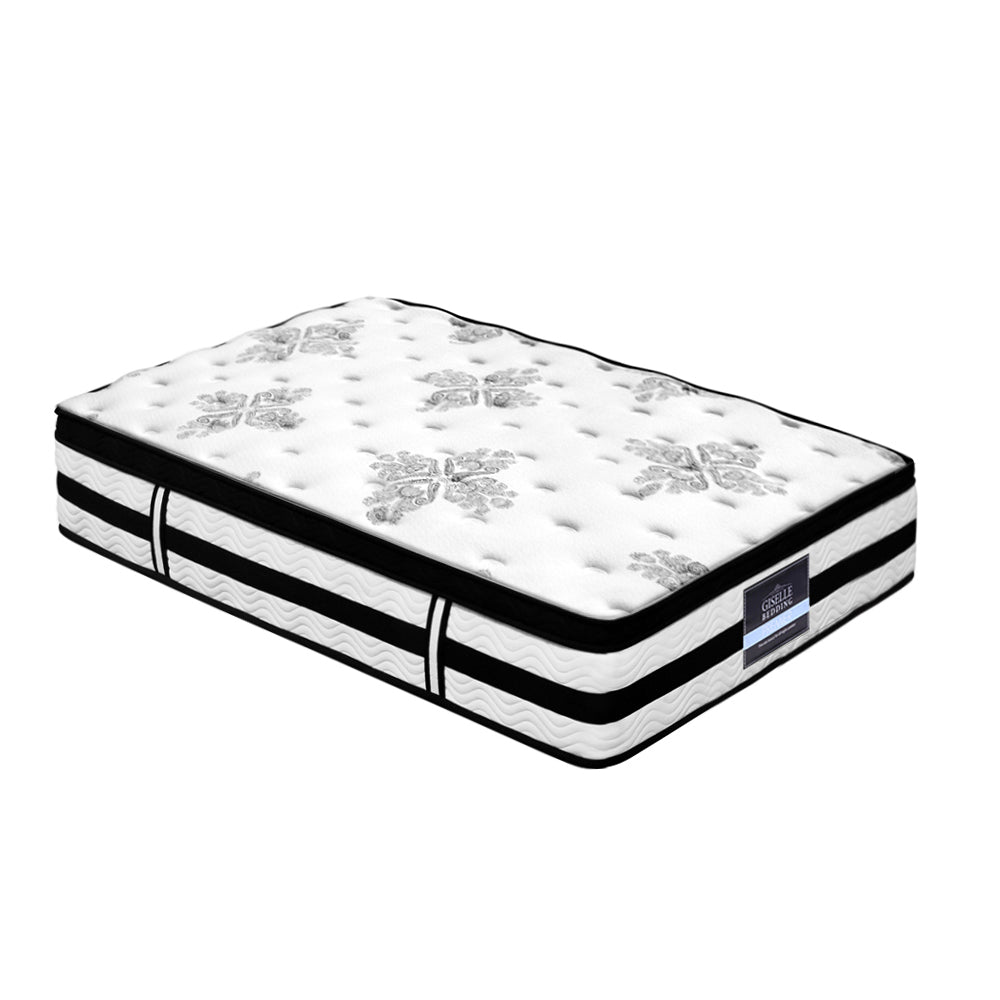 Giselle Bedding Algarve Euro Top Pocket Spring Mattress 34cm Thick – Single Giselle Bedding