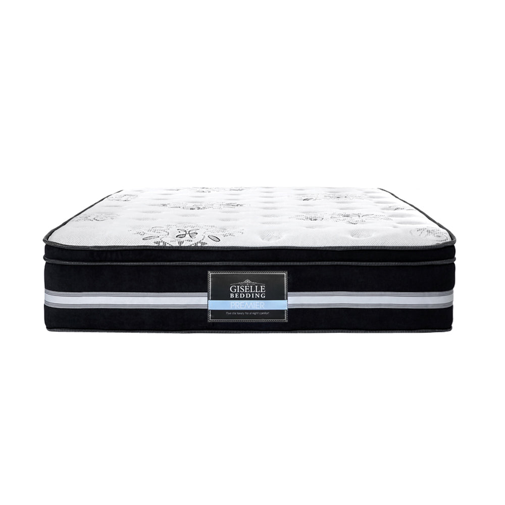 Giselle Single Size Mattress Bed COOL GEL Memory Foam Euro Top Pocket Spring Giselle Bedding