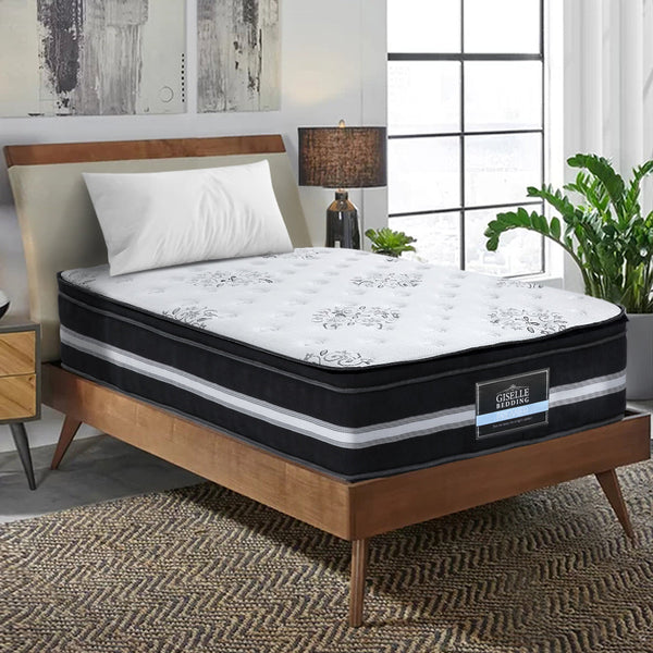 Giselle Single Size Mattress Bed COOL GEL Memory Foam Euro Top Pocket Spring Giselle Bedding