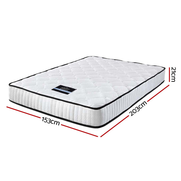 Giselle Bedding Peyton Pocket Spring Mattress 21cm Thick Queen Giselle Bedding