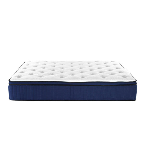 Giselle Bedding Franky Euro Top Cool Gel Pocket Spring Mattress 34cm Thick Double Giselle Bedding