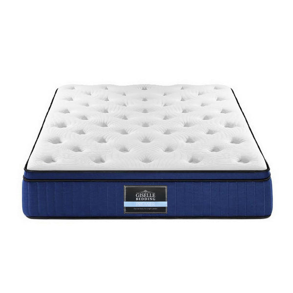 Giselle Bedding Franky Euro Top Cool Gel Pocket Spring Mattress 34cm Thick King Giselle Bedding