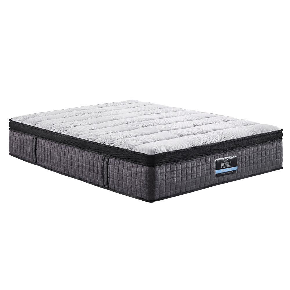 Giselle Double Mattress 9 Zone Pocket Spring Latex Foam Medium Firm 34cm Giselle Bedding
