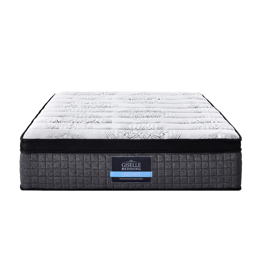 Giselle Double Mattress 9 Zone Pocket Spring Latex Foam Medium Firm 34cm Giselle Bedding