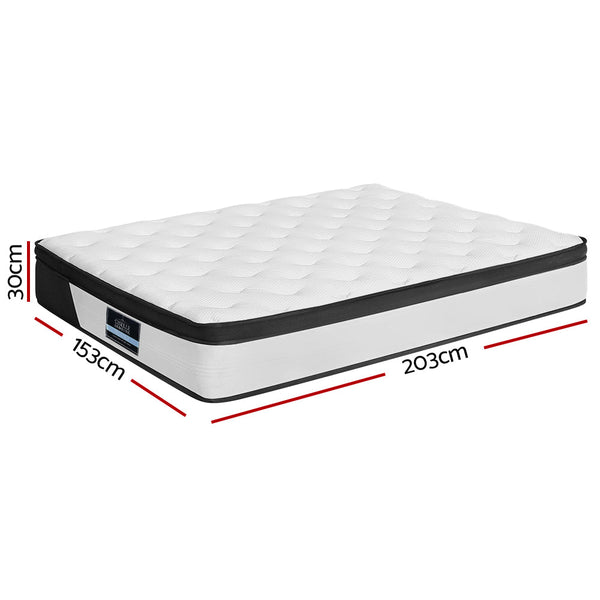 Giselle Bedding Mattress Pocket Spring Medium Firm 30cm PENA Mattresses Queen Giselle Bedding