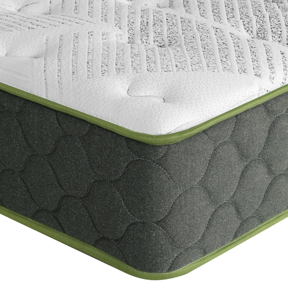 Giselle Bedding Mattress Green Tea Foam Pocket Spring 5-zone Medium Firm Queen Giselle Bedding