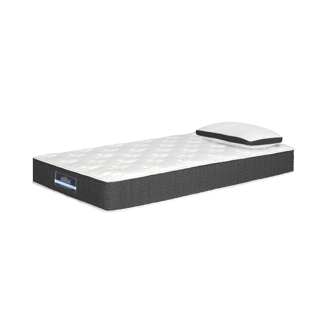 Giselle Bedding Mattress Medium Soft Mattresses Pillow Pocket Spring Single Bed Giselle Bedding