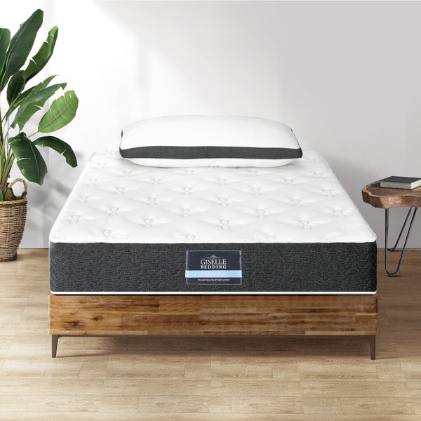 Giselle Bedding Mattress Medium Soft Mattresses Pillow Pocket Spring Single Bed Giselle Bedding