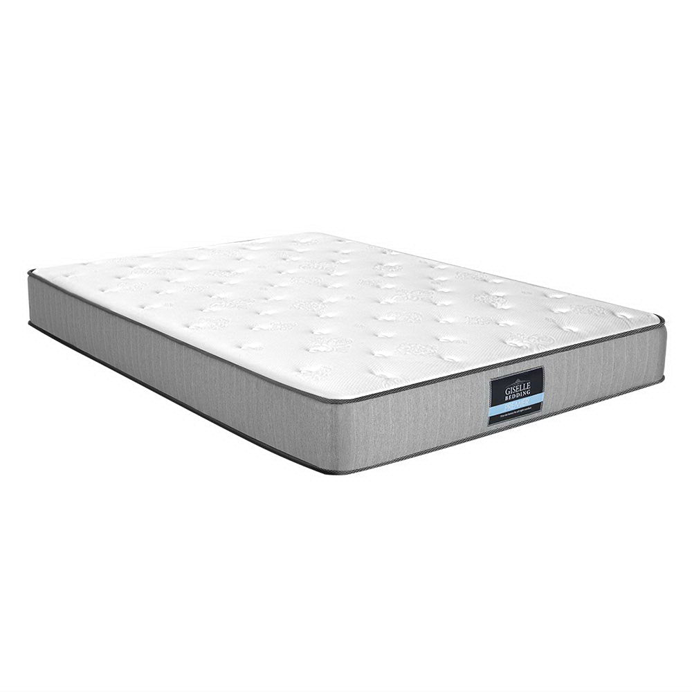 Giselle Bedding Mattress Extra Firm Double Pocket Spring Foam Super Firm 23cm Giselle Bedding