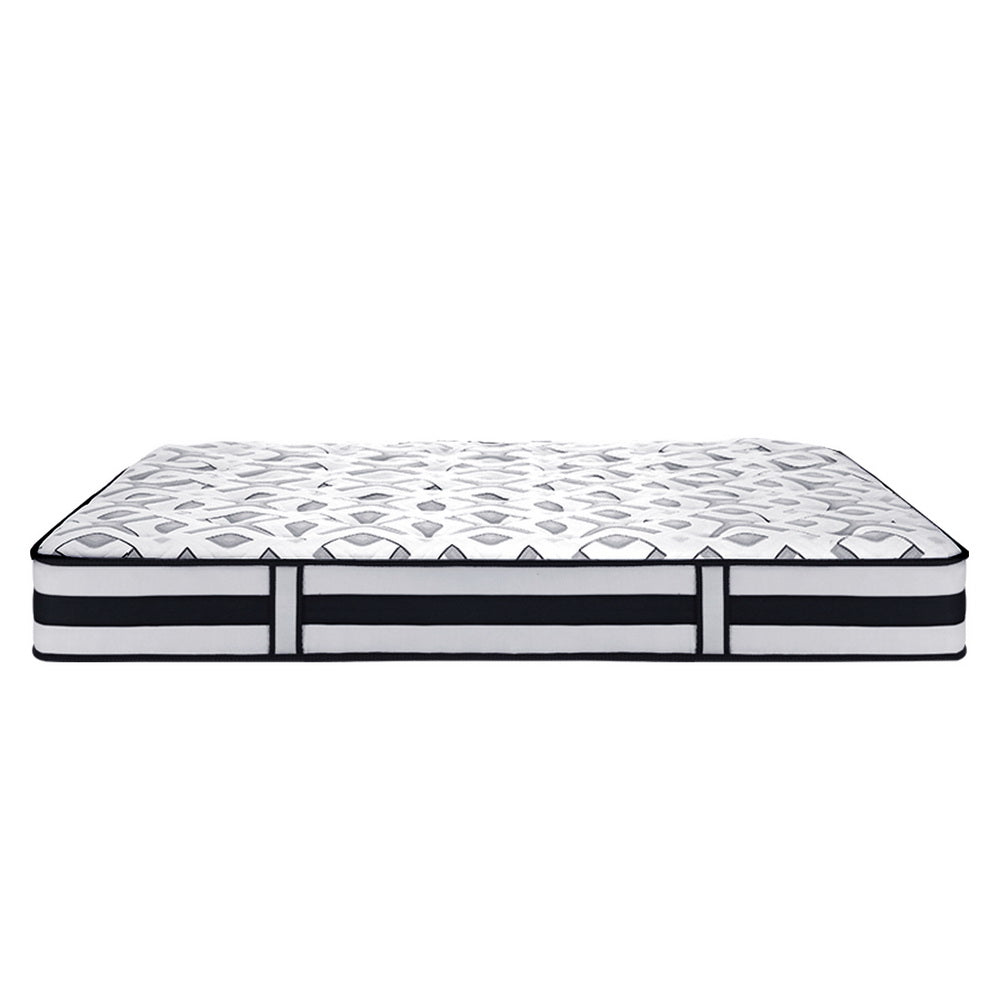 Giselle Bedding Rumba Tight Top Pocket Spring Mattress 24cm Thick Queen Giselle Bedding