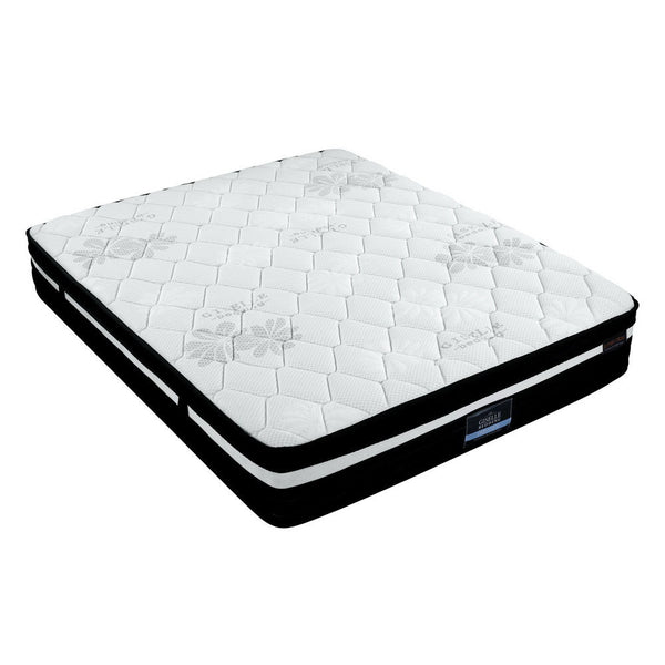Giselle DOUBLE Bed Mattress Size Extra Firm 7 Zone Pocket Spring Foam 28cm Giselle Bedding