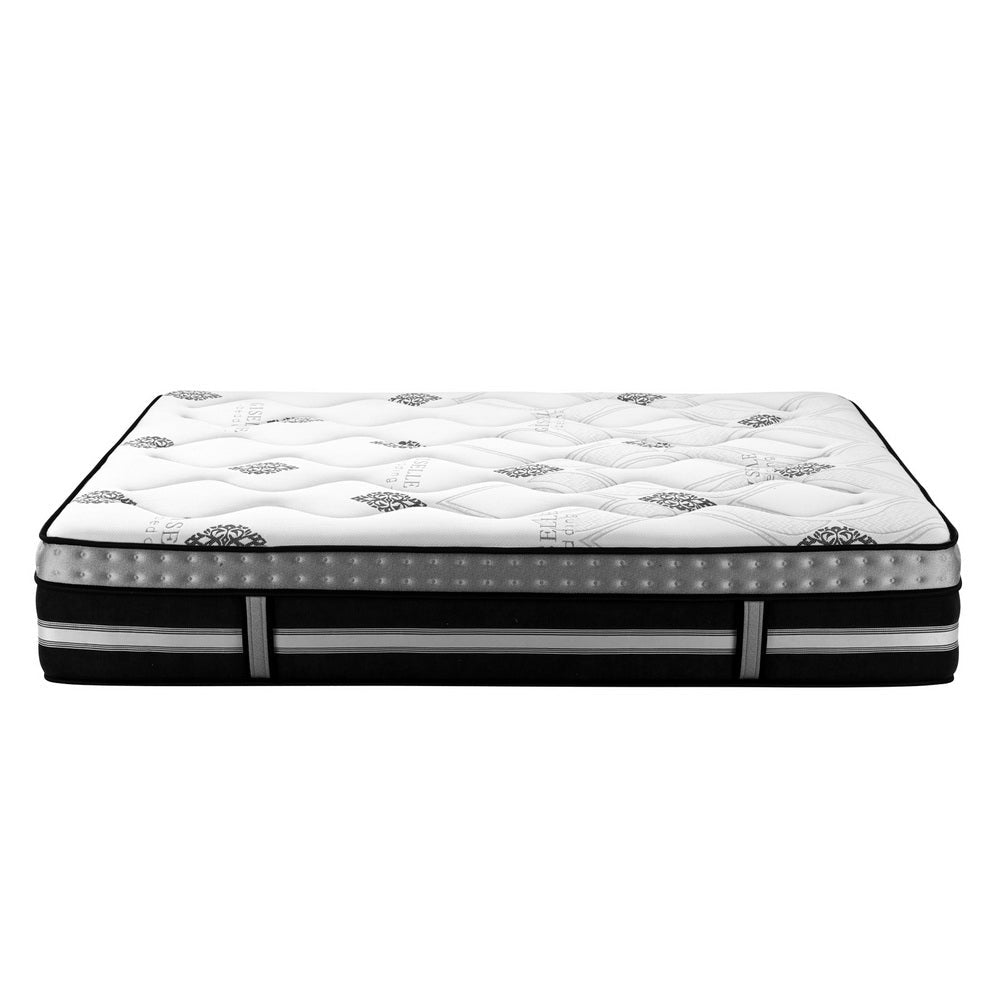Giselle Bedding Galaxy Euro Top Cool Gel Pocket Spring Mattress 35cm Thick Queen Giselle Bedding