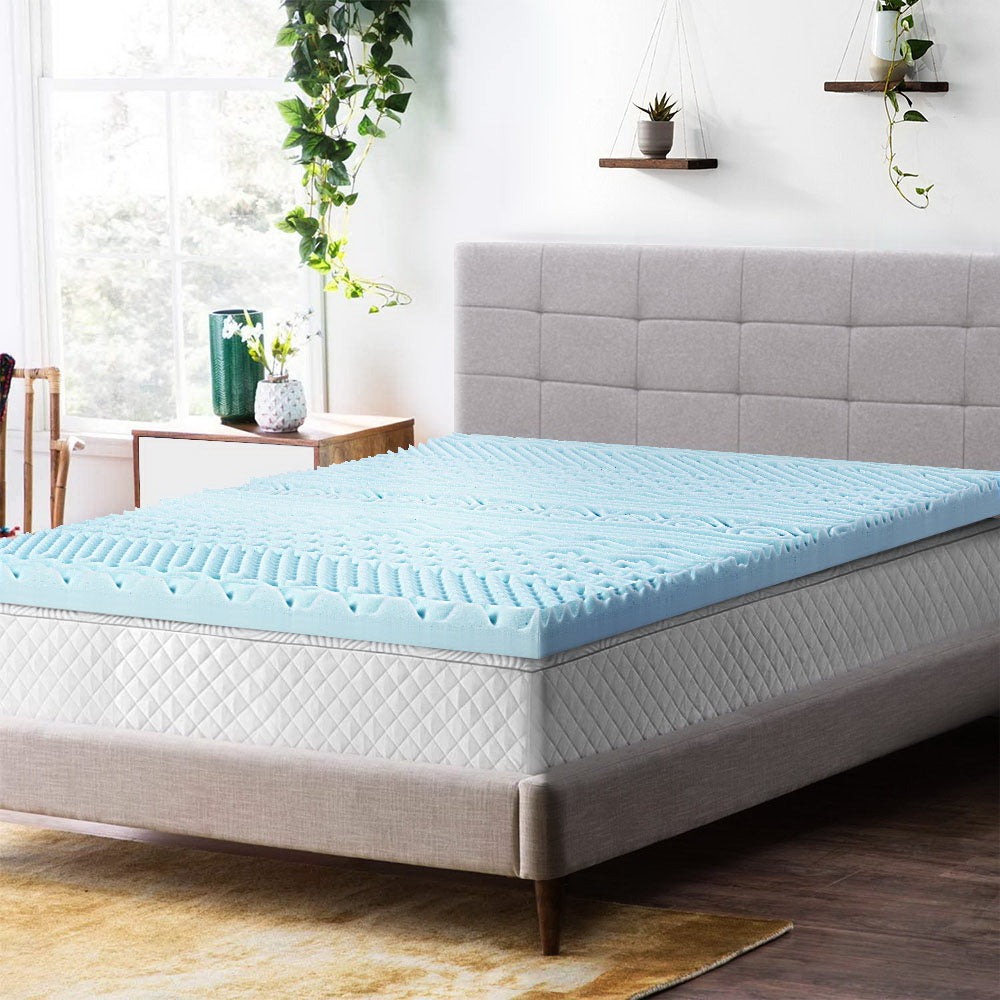 Giselle Bedding 11-zone Memory Foam Mattress Topper 8cm - Double Giselle Bedding