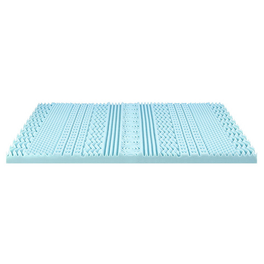 Giselle Bedding 11-zone Memory Foam Mattress Topper 8cm - King Giselle Bedding