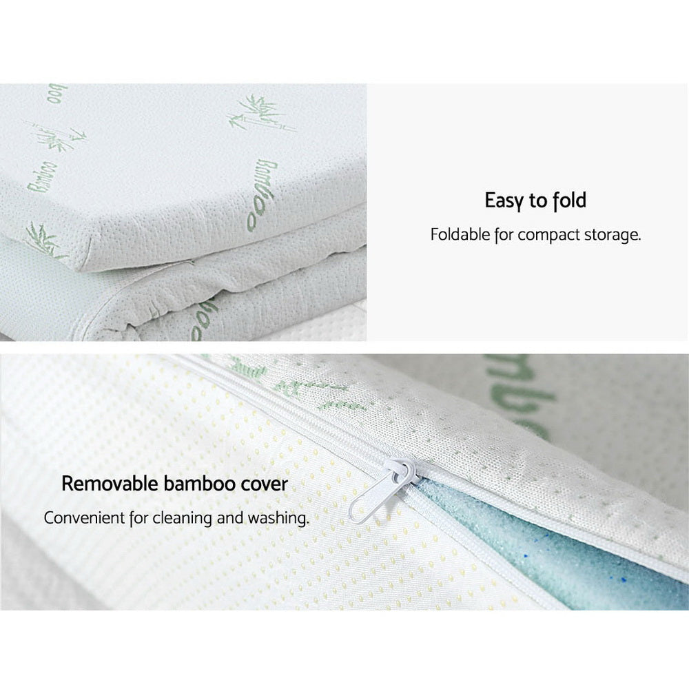 Giselle Bedding 11-zone Memory Foam Mattress Topper 8cm - Queen Giselle Bedding
