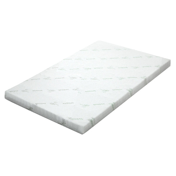 Giselle Bedding Cool Gel Memory Foam Mattress Topper w/Bamboo Cover 8cm - Single Giselle Bedding