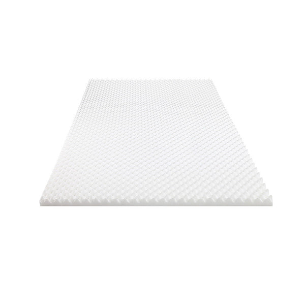 Giselle Bedding Foam Mattress Topper Egg Crate 5cm Double Giselle Bedding