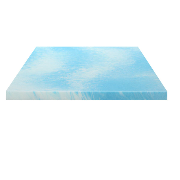 Giselle Cool Gel Memory Foam Topper Mattress Toppers w/ Bamboo Cover 5cm QUEEN Giselle Bedding