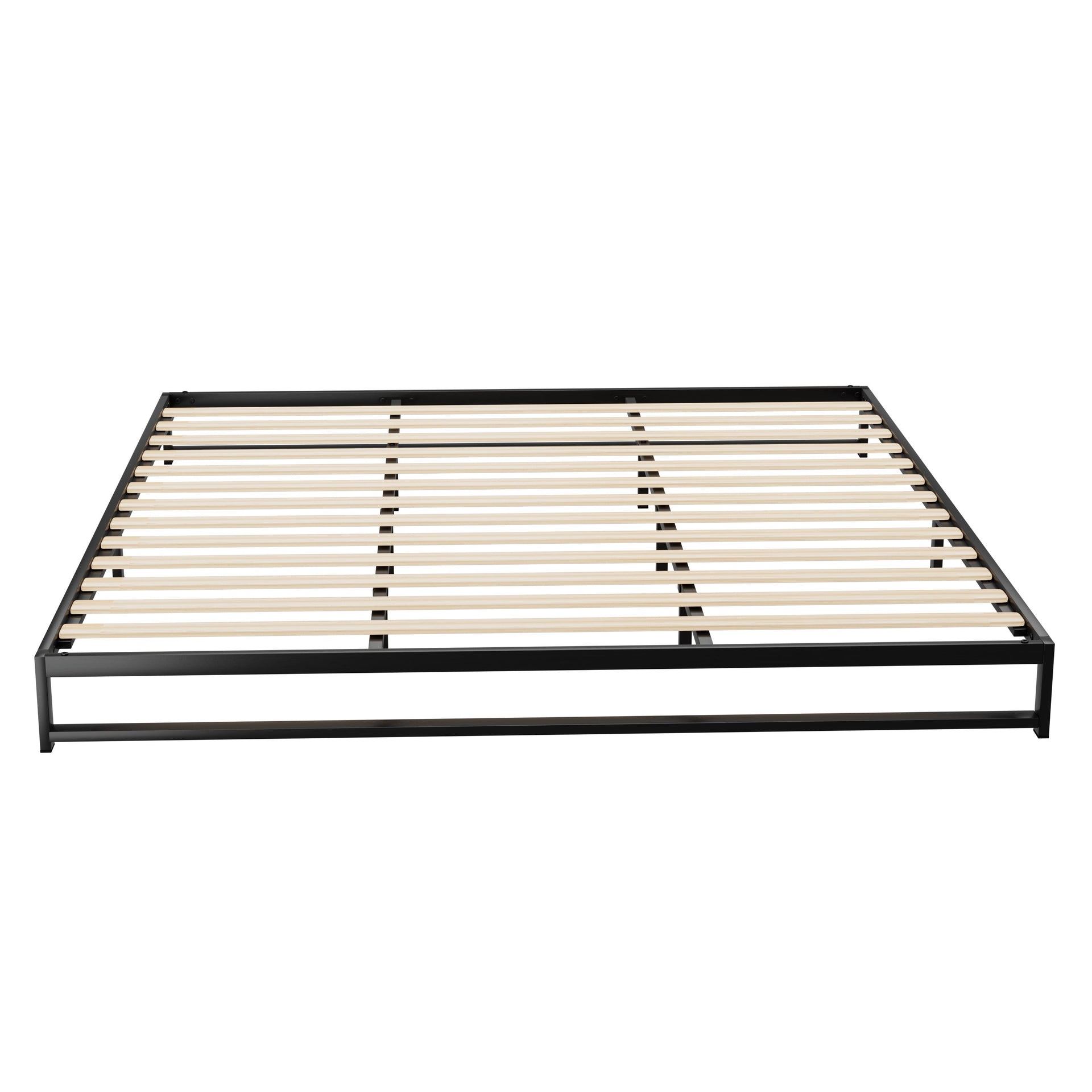 Artiss Metal Bed Frame King Size Bed Base Mattress Platform Black BERU Artiss