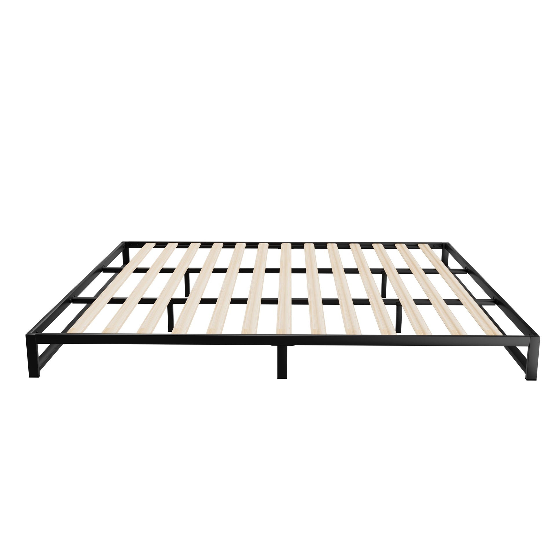Artiss Metal Bed Frame King Size Bed Base Mattress Platform Black BERU Artiss
