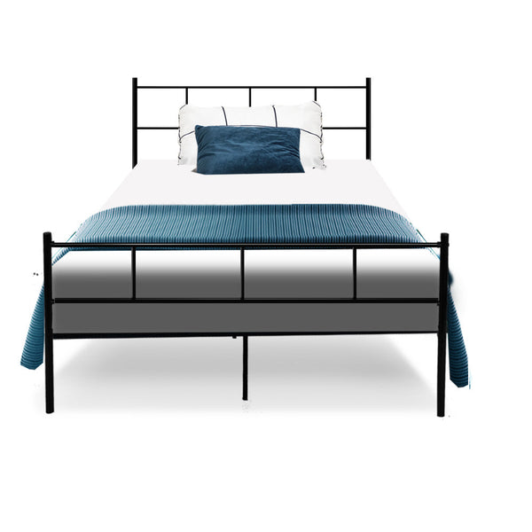 Artiss Metal Bed Frame King Single Size Platform Foundation Mattress Base SOL Artiss