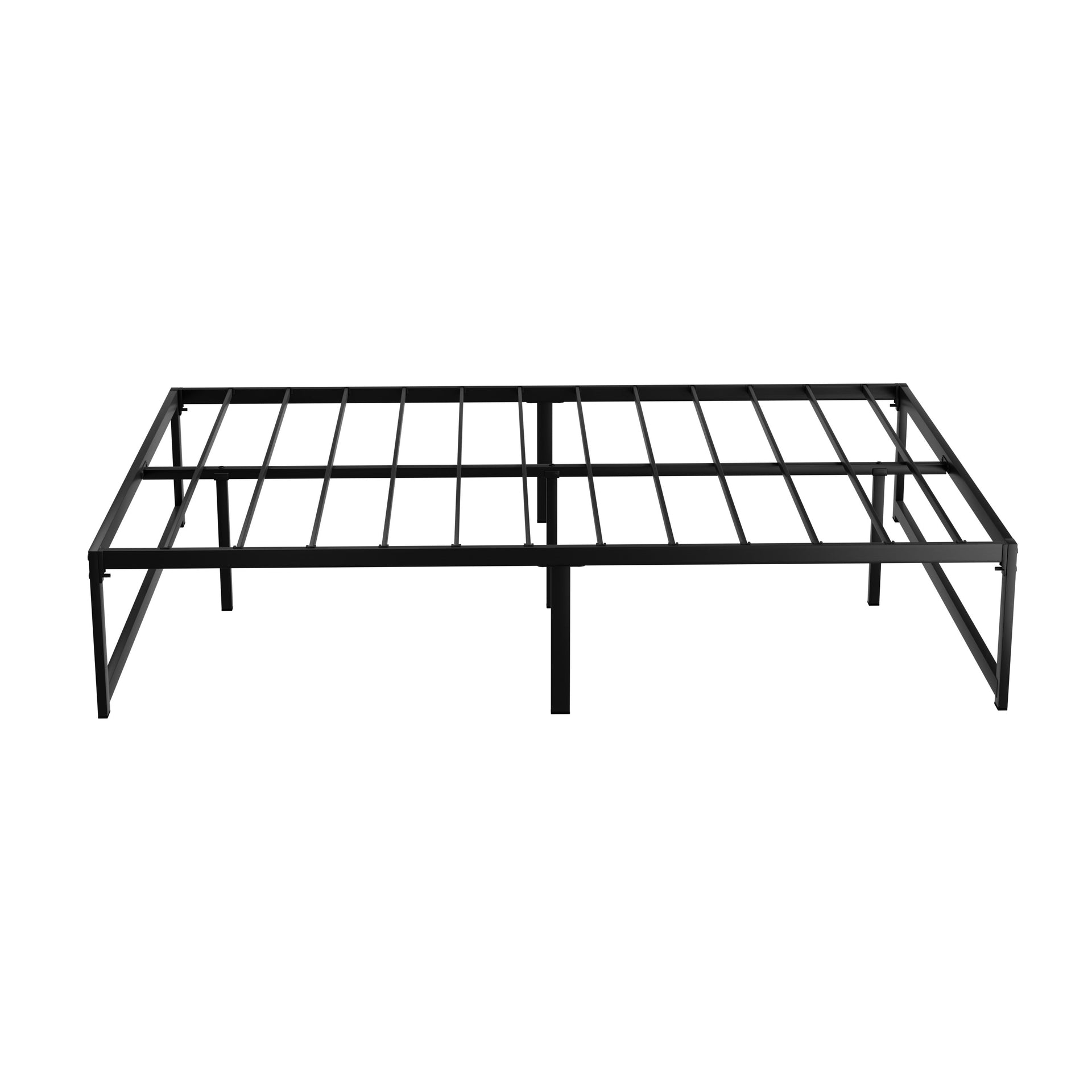 Artiss Bed Frame Metal Platform Double Size Bed Base Mattress Black TINO Artiss