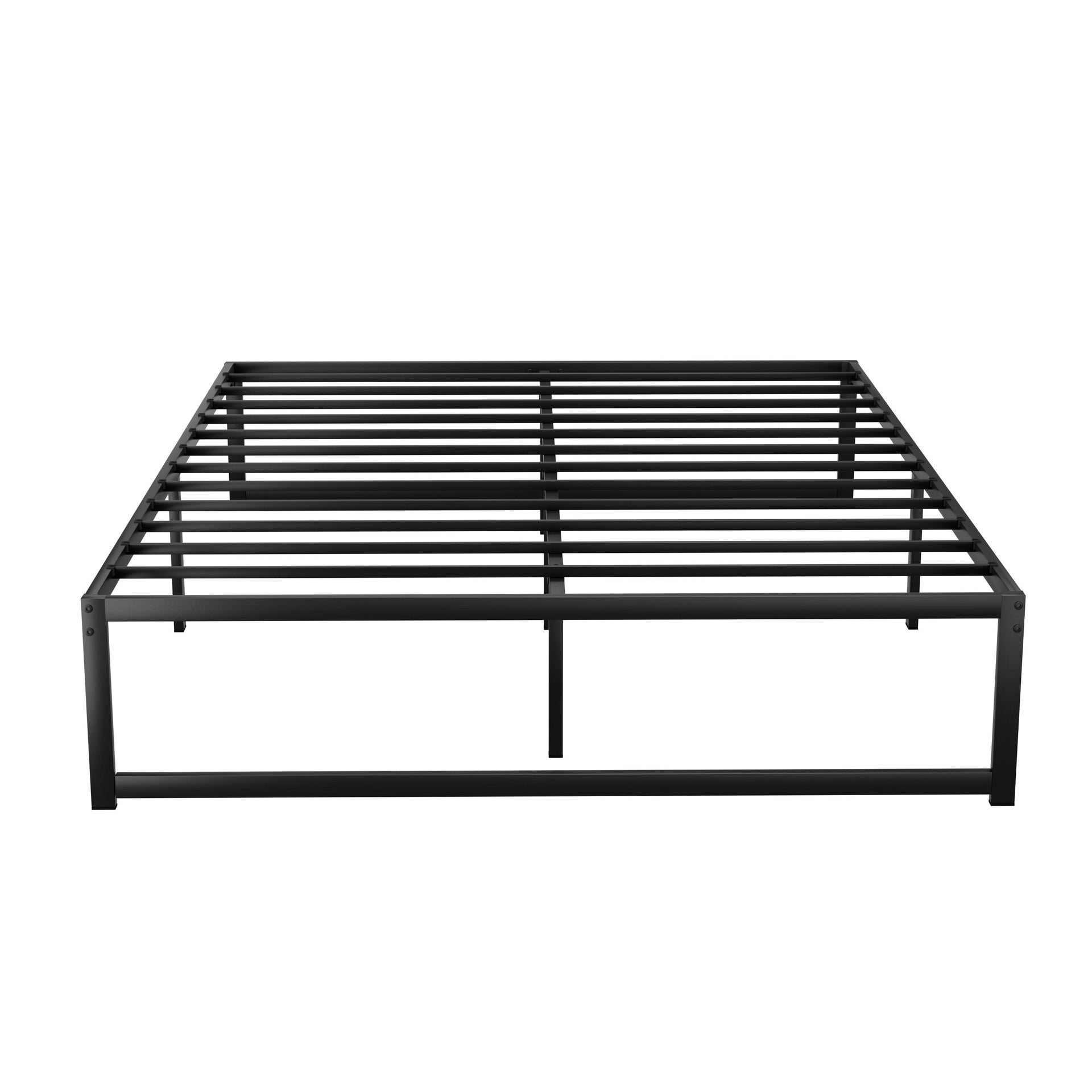 Artiss Bed Frame Metal Platform Queen Size Bed Base Mattress Black TINO Artiss