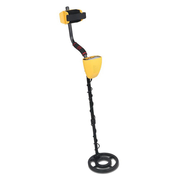LCD Screen Metal Detector with Headphones - Yellow freeshipping - Awezingly