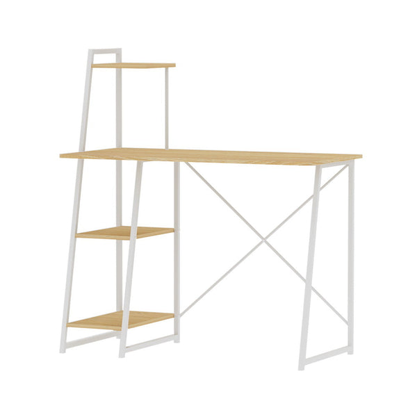 Artiss Computer Desk Laptop Table Bookshelf Desk Storage Rack Home Study Office Artiss