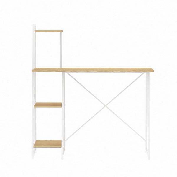 Artiss Computer Desk Laptop Table Bookshelf Desk Storage Rack Home Study Office Artiss