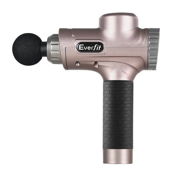 Everfit Massage Gun 6 Heads LCD Electric Massager Vibration Relief Percussion freeshipping - Awezingly