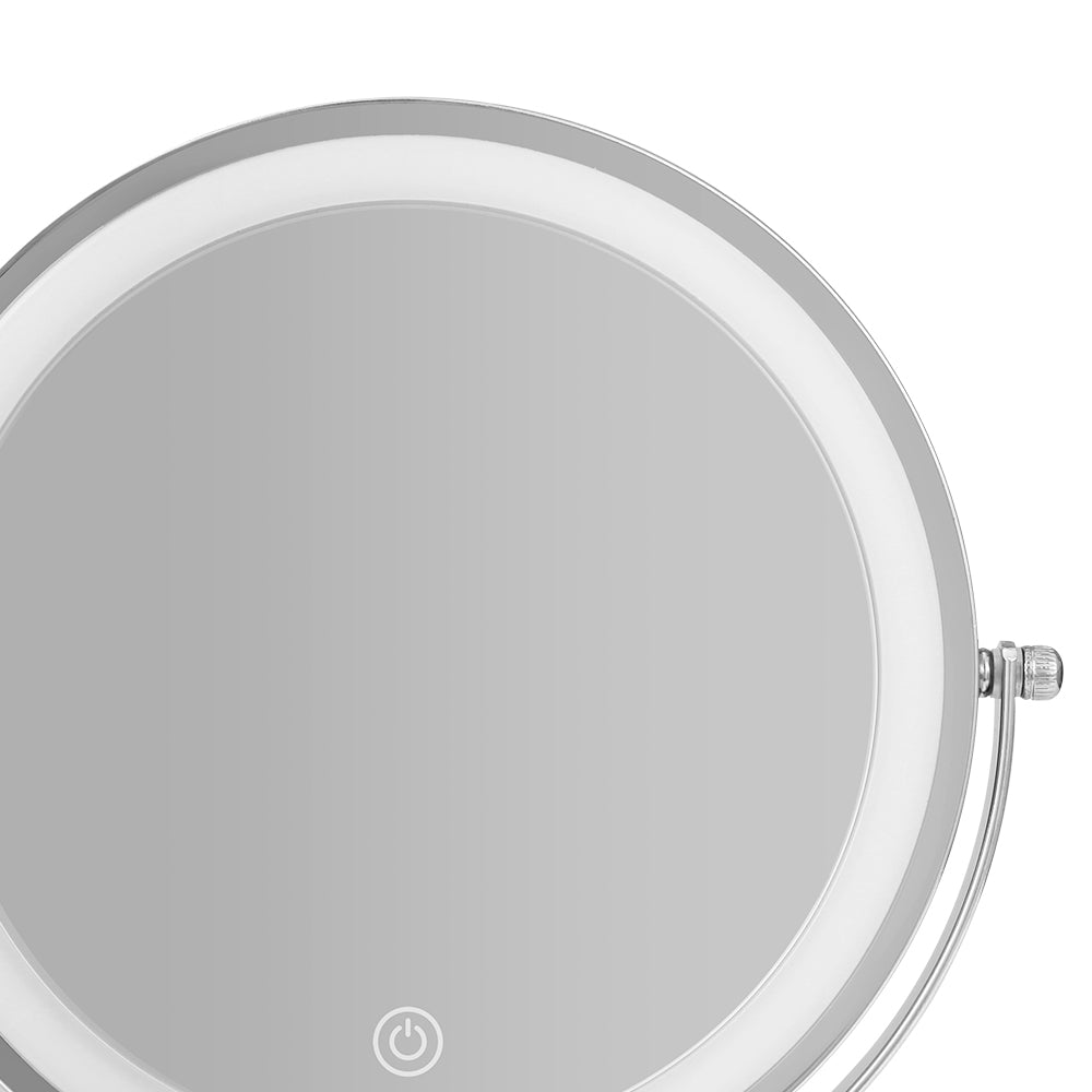 Embellir Extendable Makeup Mirror 10X Magnifying Double-Sided Bathroom Mirror Embellir