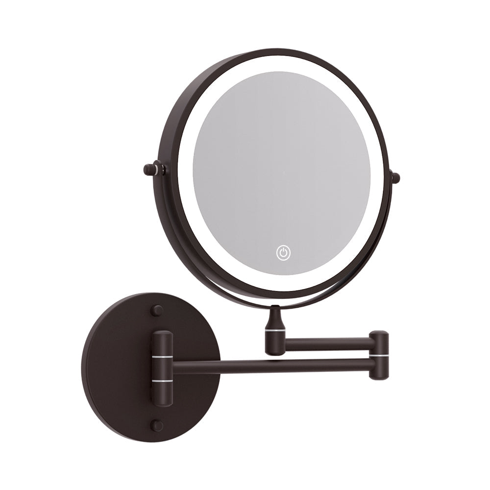 Embellir Extendable Makeup Mirror 10X Magnifying Double-Sided Bathroom Mirror BR Embellir