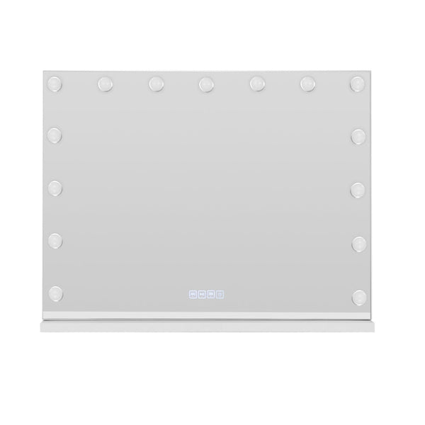 Embellir Bluetooth Makeup Mirror 80X58cm Hollywood with Light Vanity Wall 18 LED Does not apply