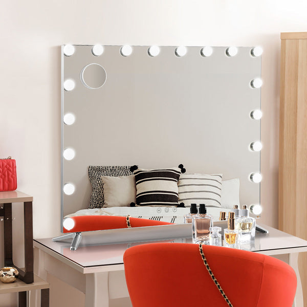 Embellir Makeup Mirror with Light LED Hollywood Mounted Wall Mirrors Cosmetic Embellir