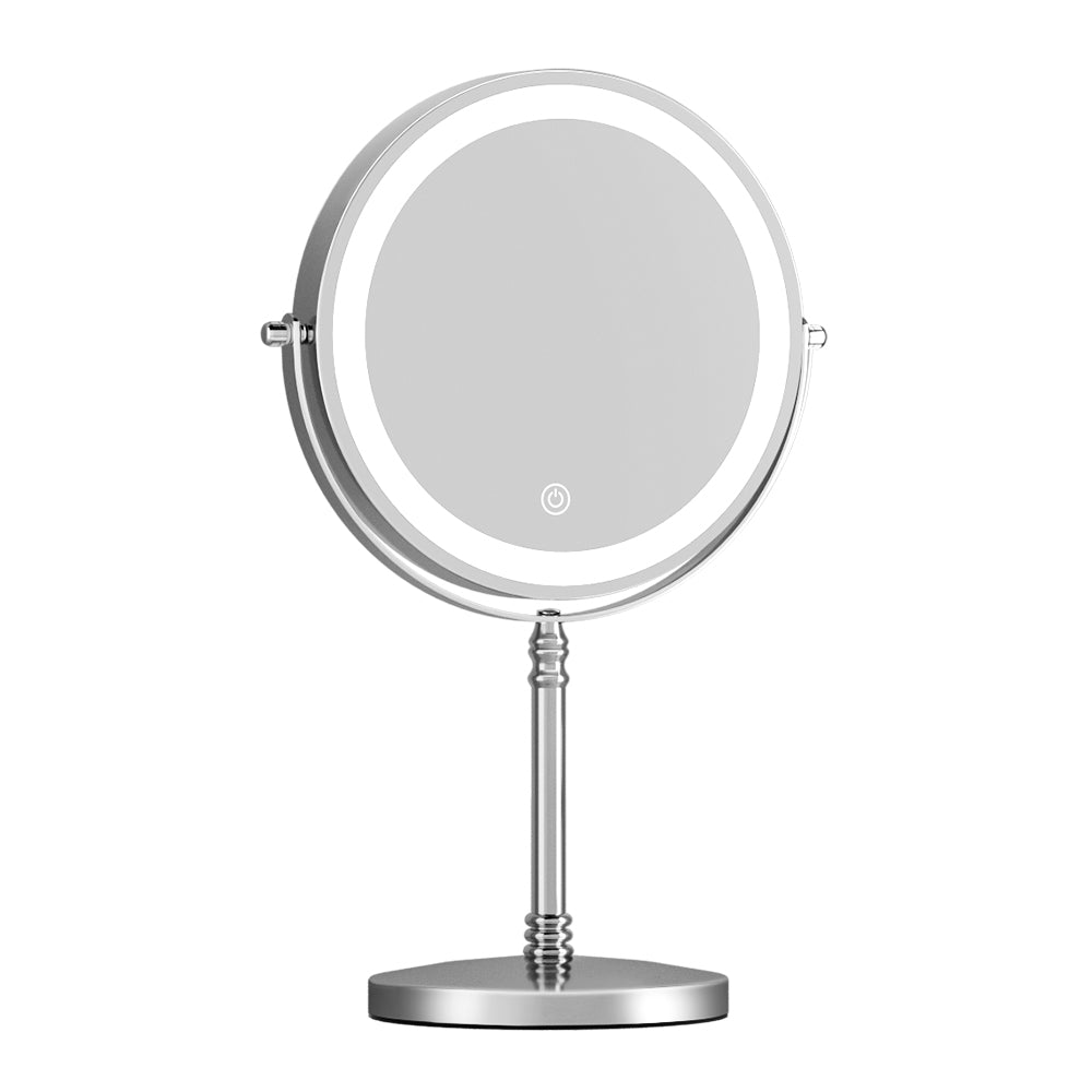 Embellir Makeup Mirror LED Light Cosmetic Round 360° Rotation 10X Magnifying Embellir