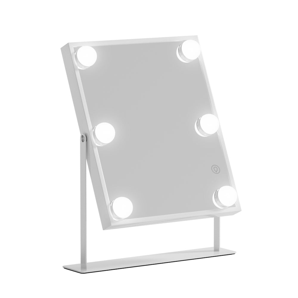 Embellir Bluetooth LED Makeup Mirror Mirrors Lighted Vanity Hollywood 25X30CM Embellir