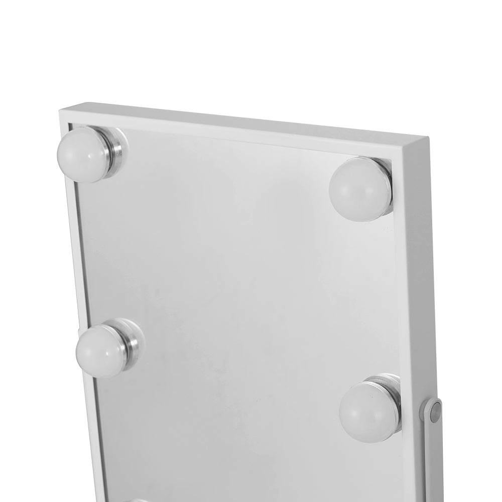 Embellir Bluetooth LED Makeup Mirror Mirrors Lighted Vanity Hollywood 25X30CM Embellir
