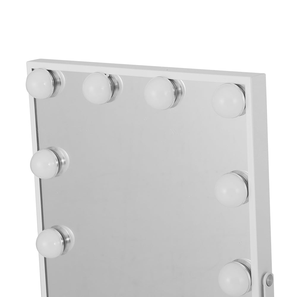 Embellir Bluetooth LED Makeup Mirror Mirrors Lighted Vanity Hollywood 30X40CM Embellir