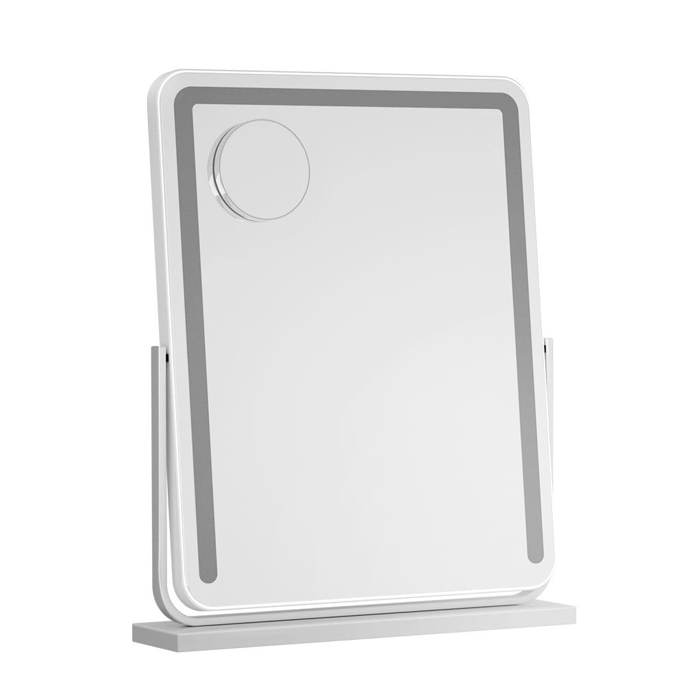 Embellir Makeup Mirror with Lights Hollywood Vanity LED Mirrors White 40X50CM Embellir